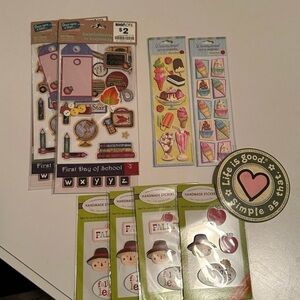 Scrapbooking Sticker Bundle